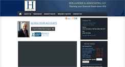 Desktop Screenshot of hollanderllc.com